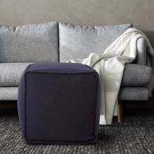 Square Pouf Barbet Royal