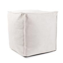 Tall Square Pouf Pana Natural