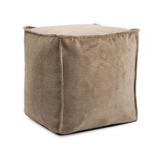 Tall Square Pouf Pana Sand