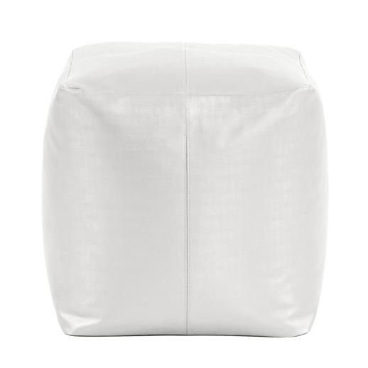  Textiles Textiles Square Pouf Luxe Mercury
