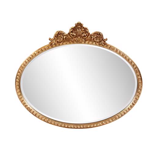  Industrial Industrial The Moreau Oval Mirror, Horizontal