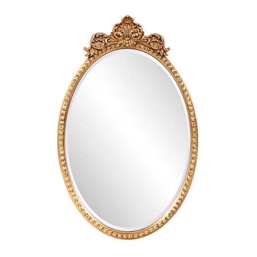  Industrial Industrial The Moreau Oval Mirror, Vertical