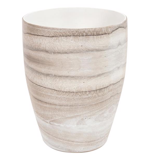 Vinyl Wall Covering Accessories Accessories Desert Sands Tapered Ceramic Vase, Small