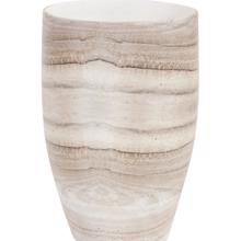 Desert Sands Tapered Ceramic Vase, Medium