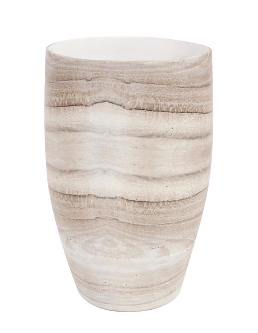  Accessories Accessories Desert Sands Tapered Ceramic Vase, Medium