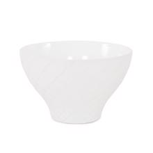 White Harlequin Earnware Pot, Small