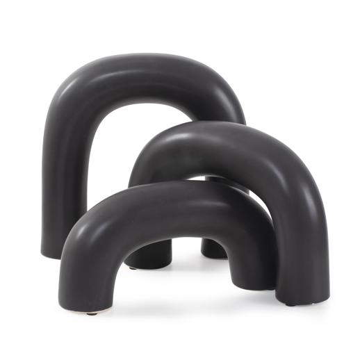  Accessories Accessories Urbean Ceramic Sculpture- Set of 3