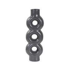 Graphite Link Vase - Large