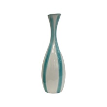Opaline Teal Flare Vase Large