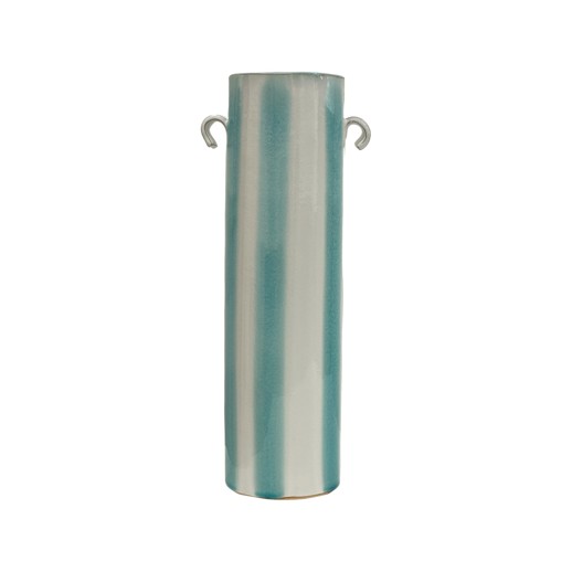  Accessories Accessories Opaline Teal Handle Vase Large