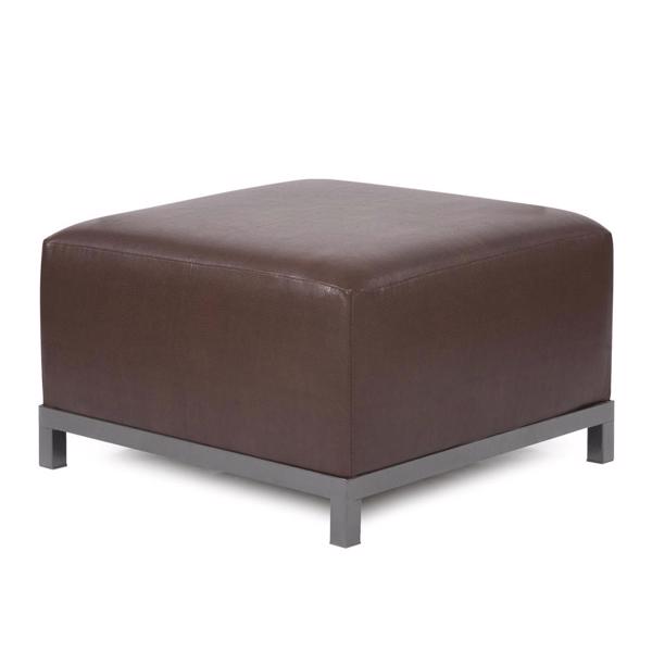 Vinyl Wall Covering Accent Furniture Accent Furniture Axis Ottoman Avanti Pecan Slipcover (Cover Only)
