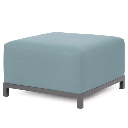  Accent Furniture Accent Furniture Axis Ottoman Sterling Breeze Slipcover (Cover Only
