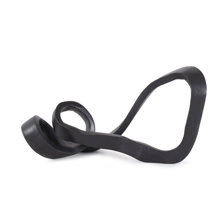 Black Ribbon Sculpture