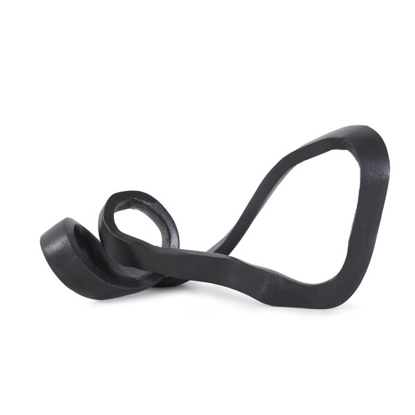 Vinyl Wall Covering Accessories Accessories Black Ribbon Sculpture