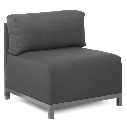  Accent Furniture Accent Furniture Axis Chair Sterling Charcoal Slipcover (Cover Only