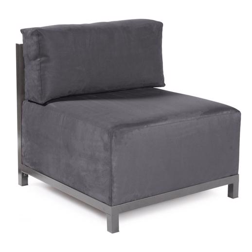  Accent Furniture Accent Furniture Axis Chair Regency Gray Slipcover (Cover Only)