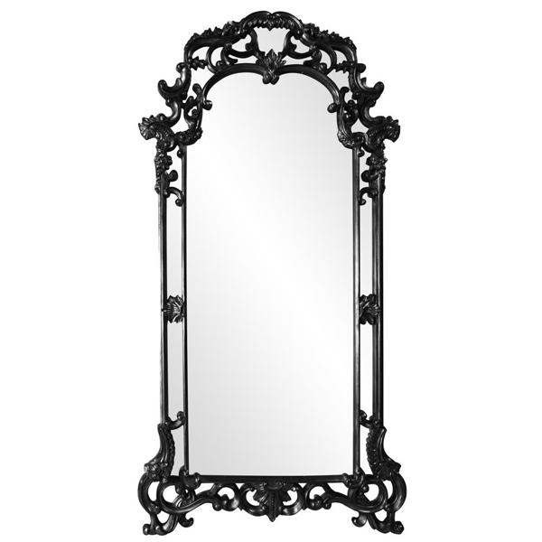 Vinyl Wall Covering Mirrors Mirrors Imperial Mirror - Glossy Black