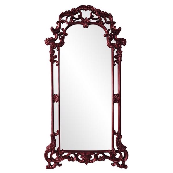 Vinyl Wall Covering Mirrors Mirrors Imperial Mirror - Glossy Burgundy