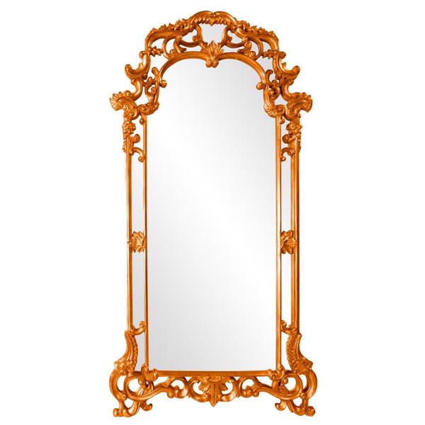 Vinyl Wall Covering Mirrors Mirrors Imperial Mirror - Glossy Orange