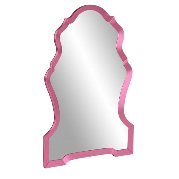 Vinyl Wall Covering Mirrors Mirrors Nadia Mirror - Glossy Hot Pink