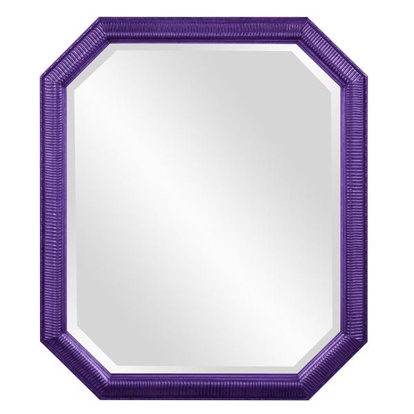 Vinyl Wall Covering Mirrors Mirrors Virginia Mirror - Glossy Royal Purple