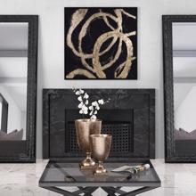 Ballare Canvas Hand Painted Original Art - Black