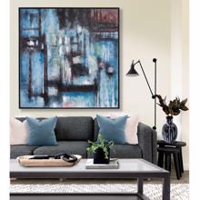 Night on the Town Hand Painted Original Art