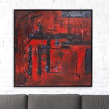 Tribal Story Hand Painted Original Art