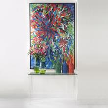 Floral Cascade Hand Painted Original Art