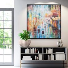 A Rain Soaked Frenchmen Street Wall Art