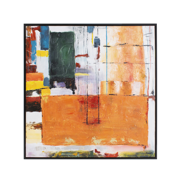 Vinyl Wall Covering Wall Art Wall Art Revitalized Orange