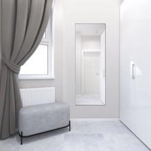 Van Buren Brushed Brass Rectangle Mirror