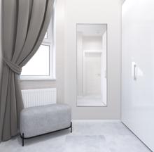 Van Buren Brushed Brass Rectangle Mirror