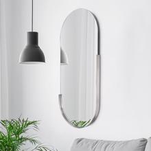 Dante Stainless Steel Black Capsule Mirror