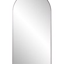 Van Buren Brushed Brass Arched Mirror