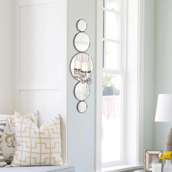 Vinyl Wall Covering Accessories Accessories Mirrored Wall Sconce