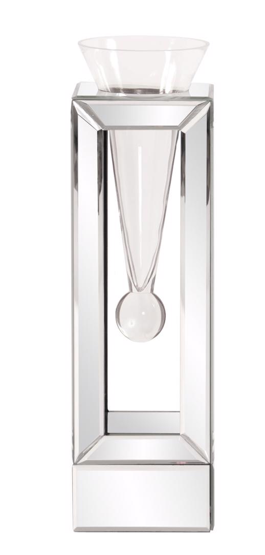  Accessories Accessories Suspended Glass Flared Vase, Small