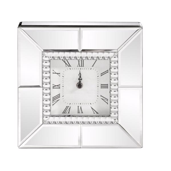 Vinyl Wall Covering Accessories Accessories Mirrored Table Clock