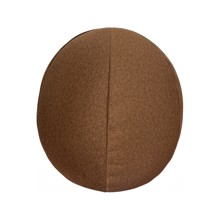 Qivuit Brown Round Pillow
