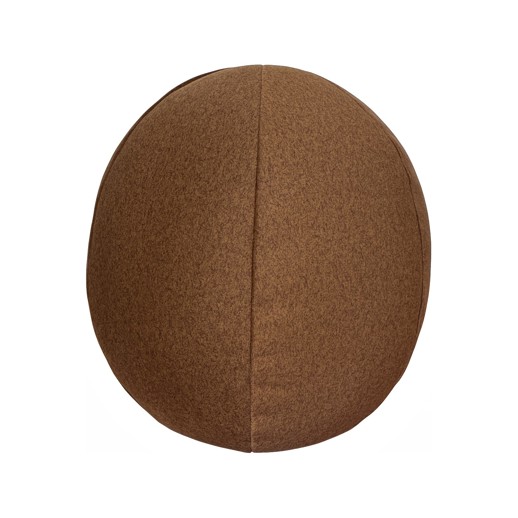  Textiles Textiles Qivuit Brown Round Pillow