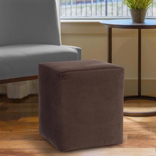  Accent Furniture Accent Furniture Universal Cube Cover Bella Chocolate (Cover Only)