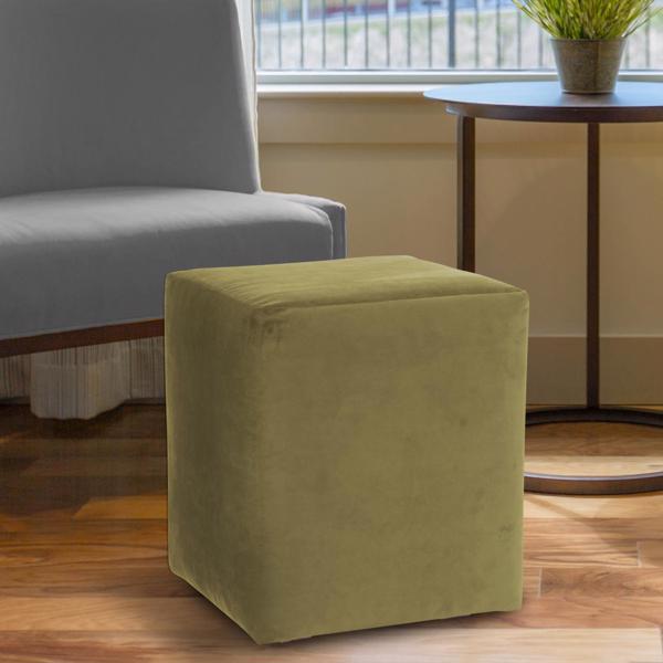 Vinyl Wall Covering Accent Furniture Accent Furniture Universal Cube Cover Bella Moss (Cover Only)