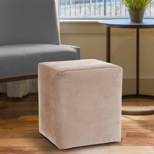 Vinyl Wall Covering Accent Furniture Accent Furniture Universal Cube Cover Bella Sand (Cover Only)
