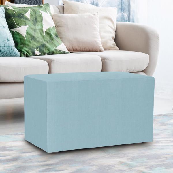 Vinyl Wall Covering Accent Furniture Accent Furniture Universal Bench Cover Sterling Breeze (Cover Only)