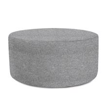 Universal Round Ottoman Cover Panama Stone