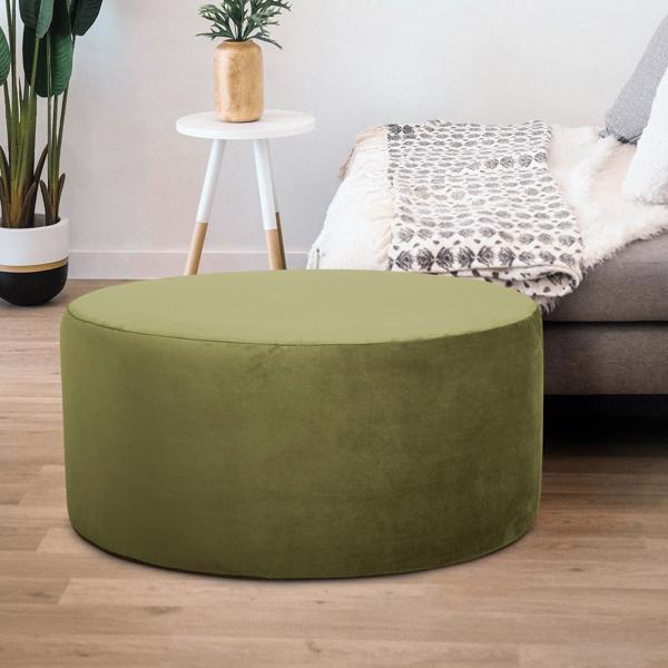 Vinyl Wall Covering Accent Furniture Accent Furniture Universal 36 Round Cover Bella Moss (Cover Only)
