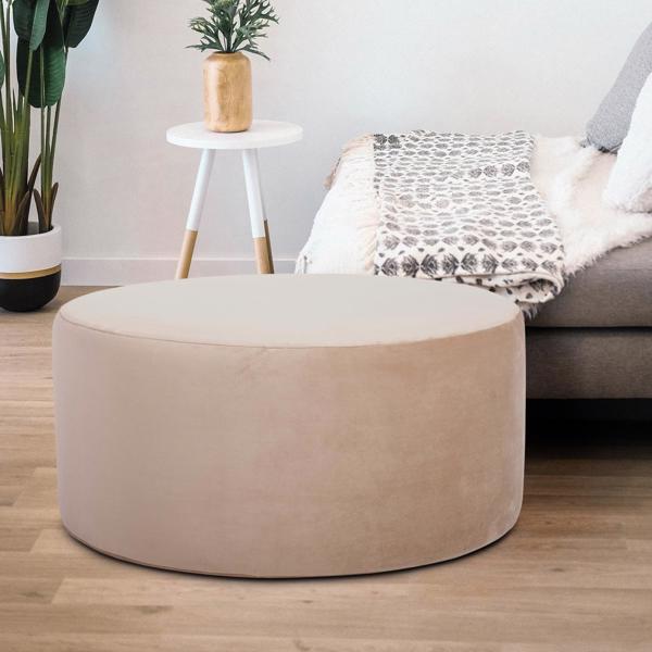 Vinyl Wall Covering Accent Furniture Accent Furniture Universal 36 Round Cover Bella Sand (Cover Only)