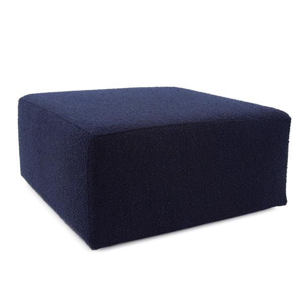 Vinyl Wall Covering Accent Furniture Accent Furniture Universal Square Ottoman Cover Barbet Royal