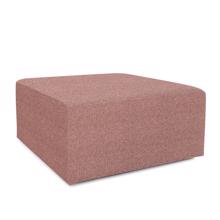Universal Square Ottoman Cover Panama Rose