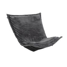 Puff Chair Cover Shar Pei Charcoal/Black -Cover Only